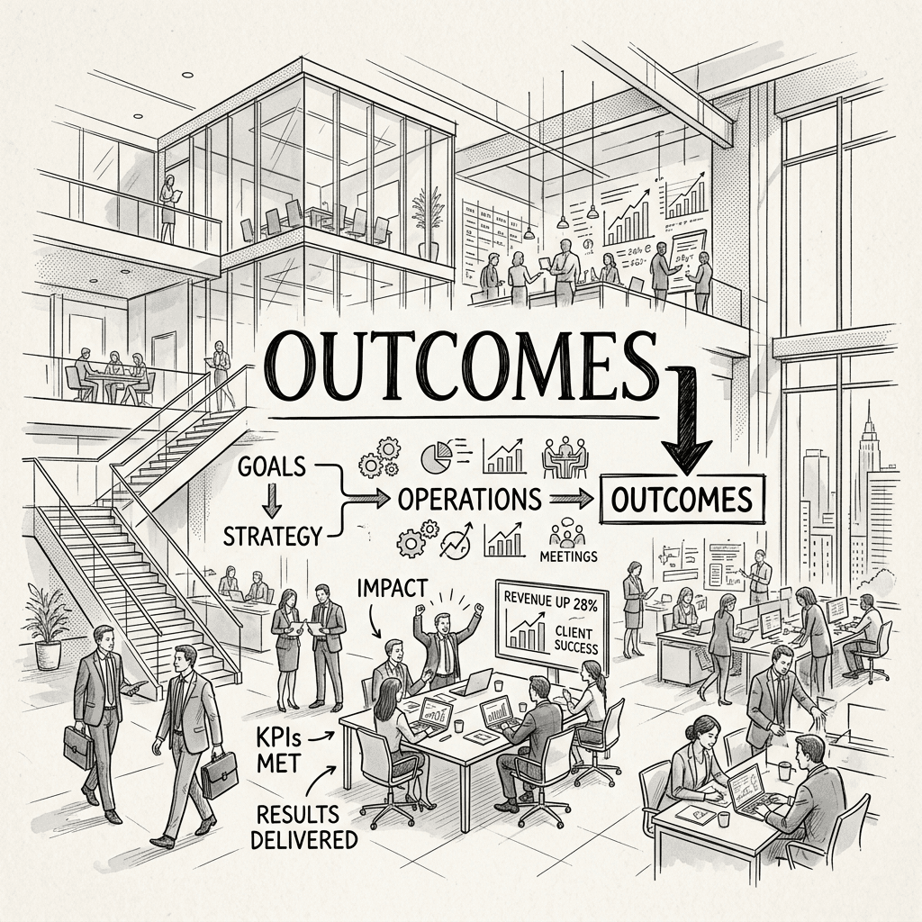 Outcome-led, not tool-led